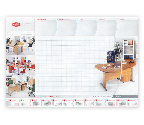 kalendarze reklamowe wieloplanszowe, kalendarz reklamowy