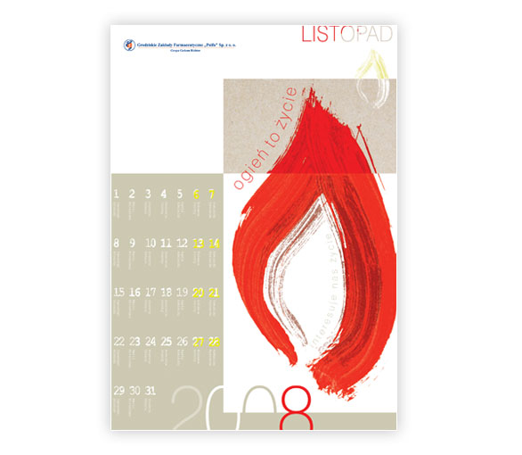 kalendarze reklamowe wieloplanszowe plakatowe, kalendarz reklamowy